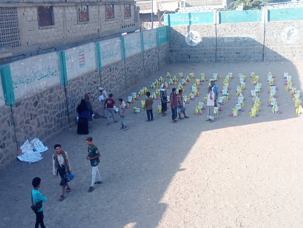 January 2026 food distribution - Good Men Corp delivering aid to families in Yemen