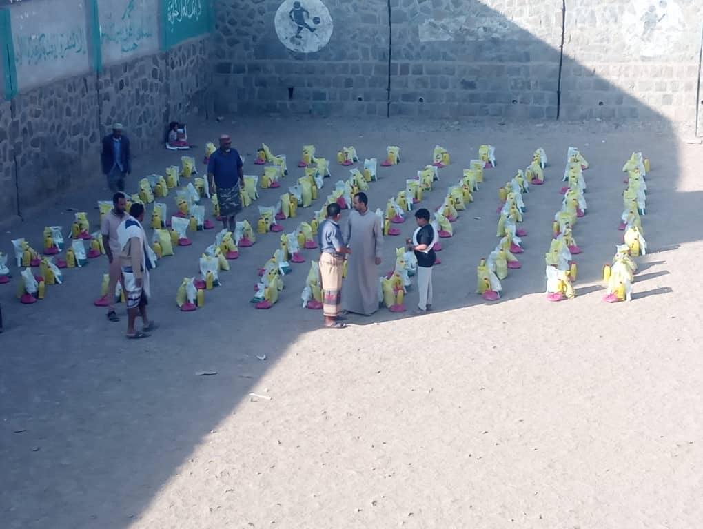 February 2026 food distribution - Good Men Corp delivering aid to families in Maqbana