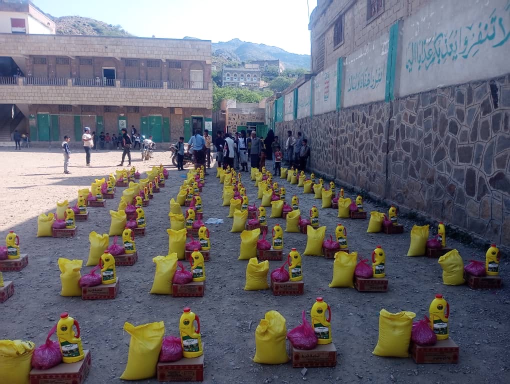 Yemen relief efforts - Food aid distribution bringing hope and sustenance to vulnerable families